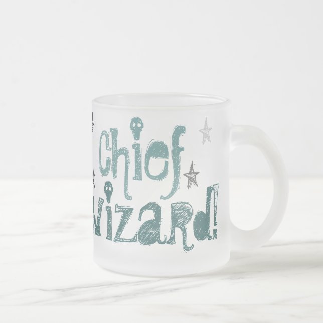¡principal mago! taza del vidrio esmerilado (Derecha)