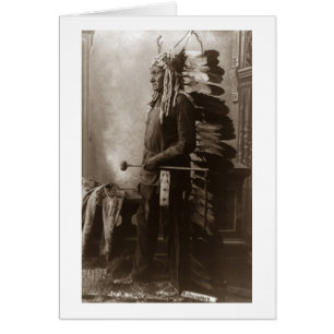 Principal sentada Bull - vintage