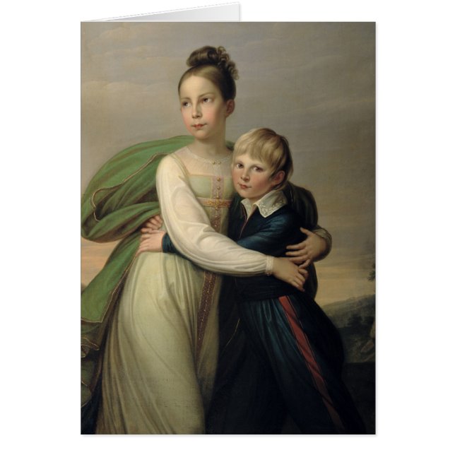 Príncipe Albrecht y princesa Louise, c.1817 (Frente)