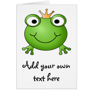 Príncipe de la rana. Rana feliz