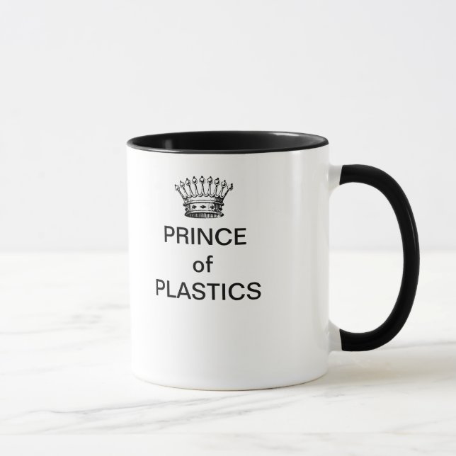 PRÍNCIPE de la taza de café de los PLÁSTICOS (Derecha)