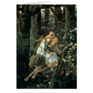 Príncipe Ivan en el lobo gris, 1889