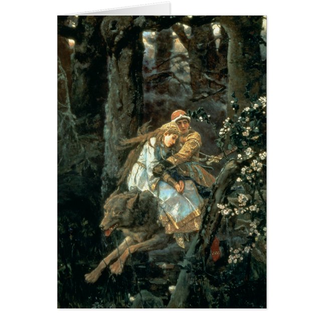 Príncipe Ivan en el lobo gris, 1889 (Frente)