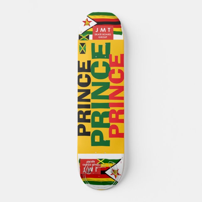 PRÍNCIPE JMT ZIMBABWE PATINETAS (Anverso)