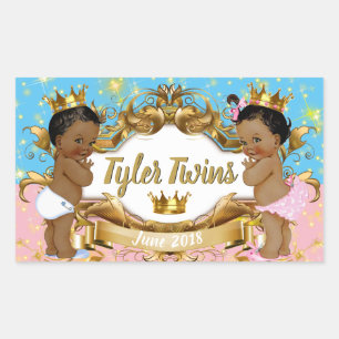 Príncipe/Princesa Real Pegatinas de bloques de col