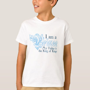 Príncipe rey de la camiseta del campanero de los