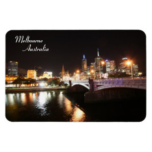 Príncipes Bridge Melbourne Australia - imán