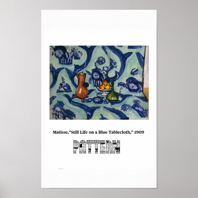 Principios del Arte - Patrón, Matisse (Frente)