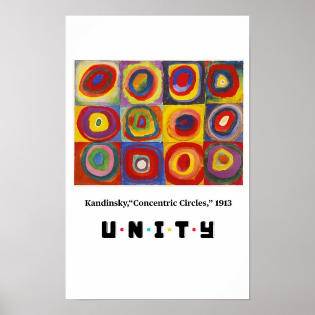 Principios del Arte - Unidad, Kandinsky (Frente)