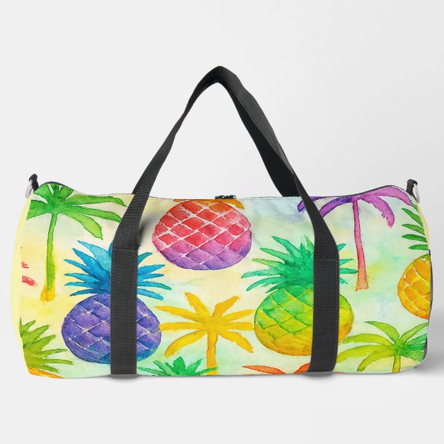 Print Cut Sew Bag Bolso de deporte grande piñas (Anverso)