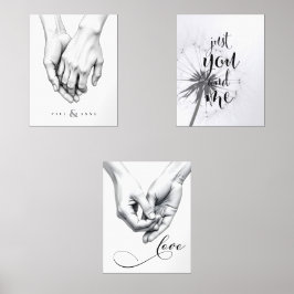 Print Set - Tableaux romantiques