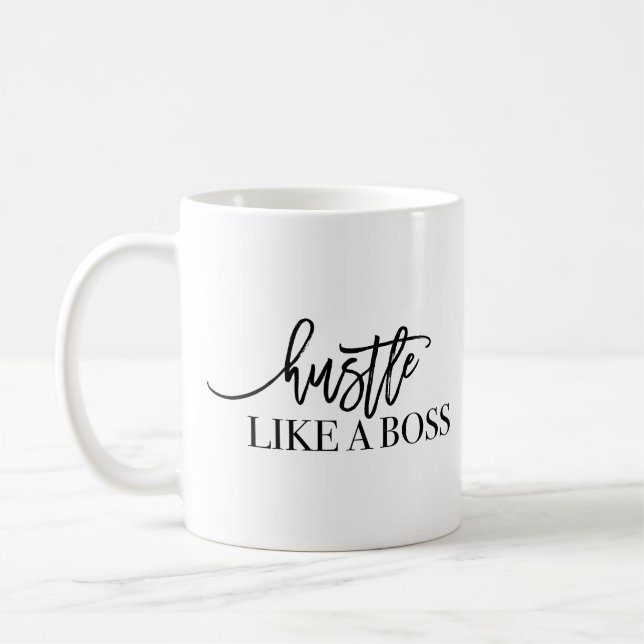 Prisa como una taza de café de Boss (Izquierda)