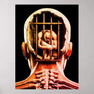 Prisión de la Mente – Arte Conceptual Surrealista
