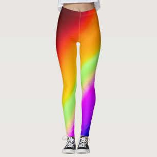 Prisma de luz arcoiris Unisex Leggings