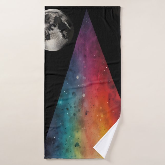 Prismo lunar (Toalla de baño)