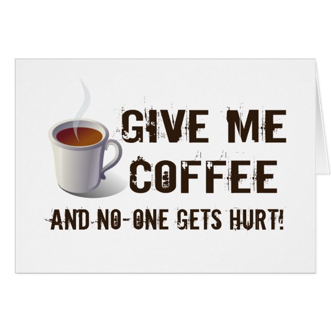 Privación de Caffein (Anverso (Horizontal))