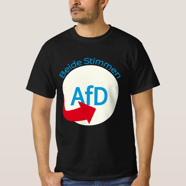 Pro AFD Deutschland | Camiseta alternativa Spruch (Anverso)