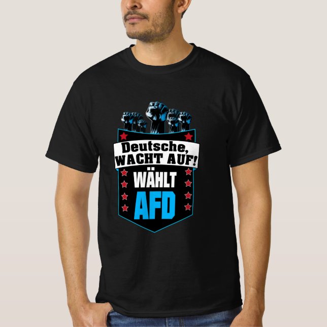 Pro AFD Deutschland | Camiseta alternativa Spruch (Anverso)