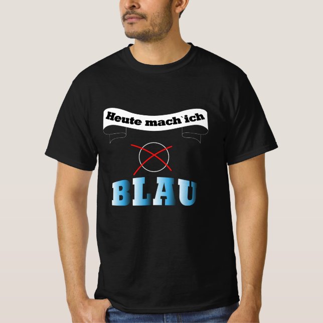 Pro AFD Deutschland | Camiseta alternativa Spruch (Anverso)