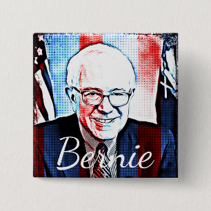 Pro Bernie Sanders Apoya el botón de arte digital