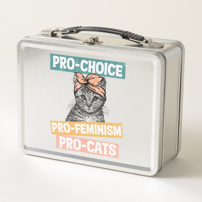 Pro-Elección, Pro-Feminismo, Pro-Cat | Gato Lover (Anverso)