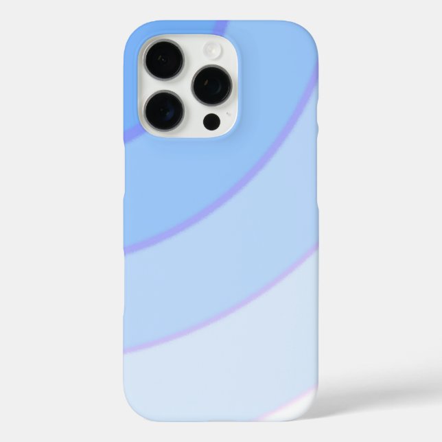 Pro Elegante Swirl Ombre iPhone 16 Funda (Reverso )