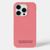 Funda Barely there para iPhone 15 de Case-Mate