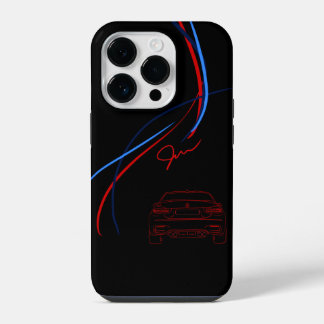 Pro Funda BMW M3/M4 para iPhone trasero 14