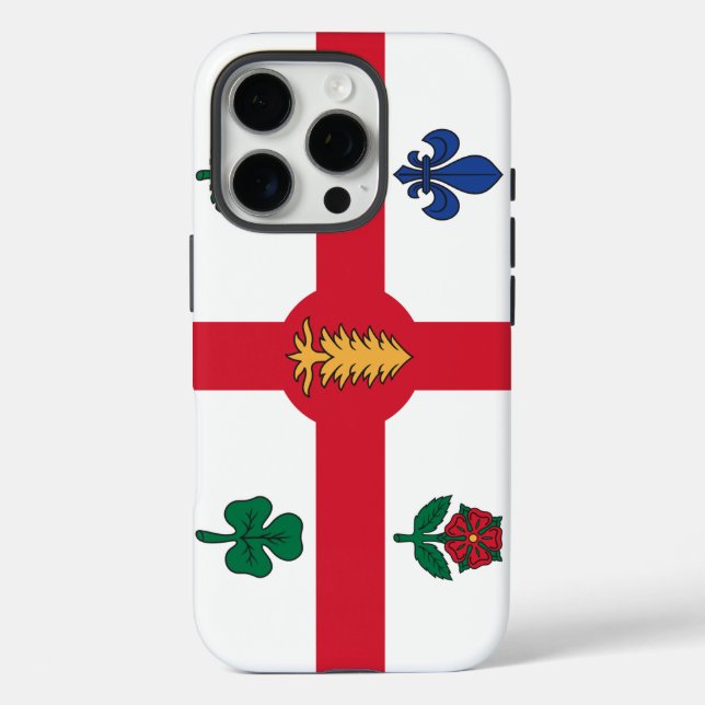 Pro Funda Case-Mate para Apple iPhone 16 Pro, bandera  (Reverso )