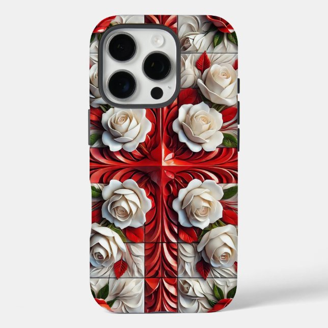 Pro Funda Case-Mate para Apple iPhone 16 Pro, bandera  (Reverso )