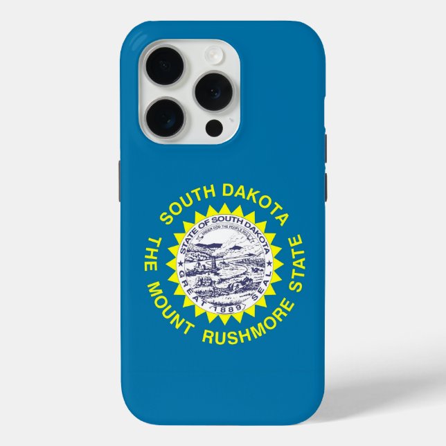 Pro Funda Case-Mate para iPhone 15 Pro, bandera de Dak (Reverso )