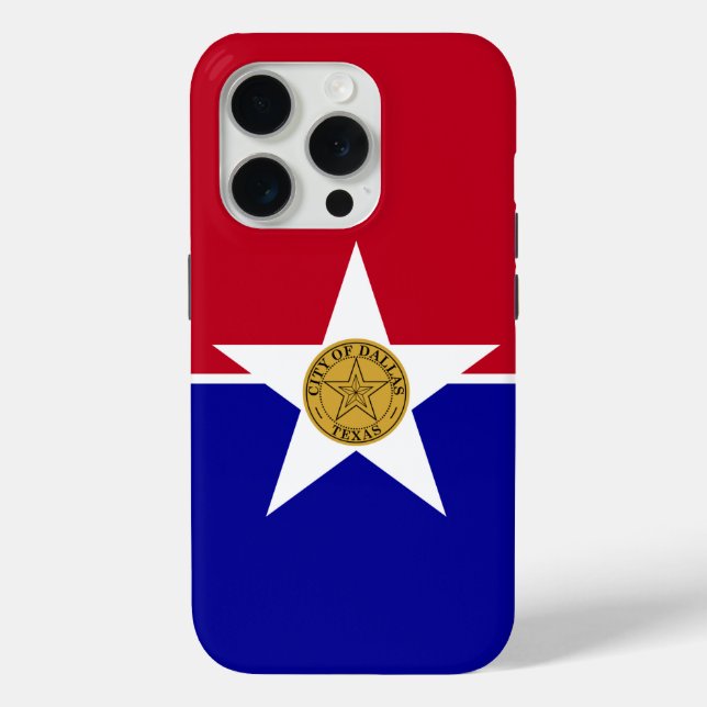 Pro Funda Case-Mate para iPhone 15 Pro, bandera de Dal (Reverso )