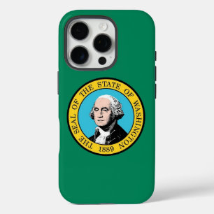 Pro Funda para Apple iPhone 16 Pro, bandera del estado