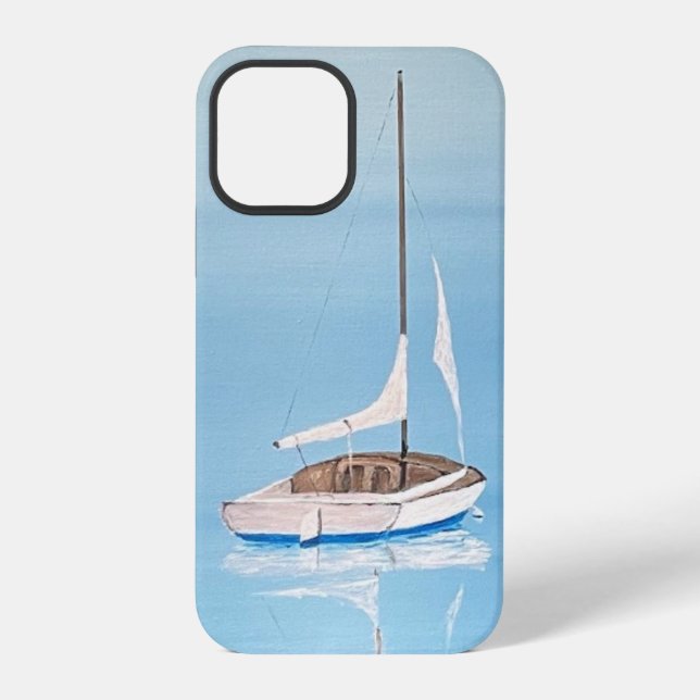 Pro Funda para IPhone 12 con escena de Nantucket (Reverso )