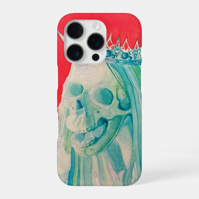 Pro funda para iphone 16 Red Fury arte original (Reverso)