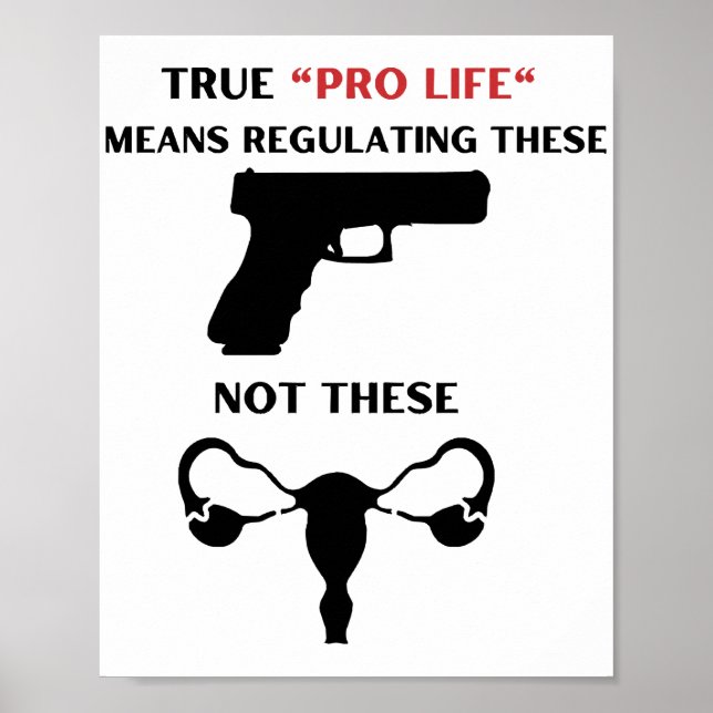 Pro Life regula las armas y el arte de palabras (Frente)