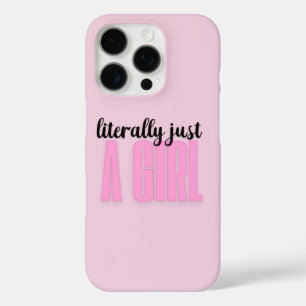 Pro literalmente solo una chica - funda para iphone 16