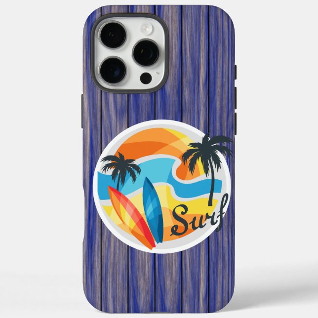 Pro Max Funda para iPhone / iPad Surfer 16 (Reverso)
