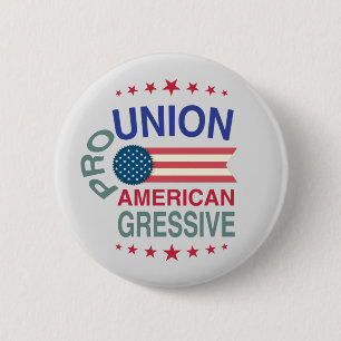Pro Union, America y botón Gressive