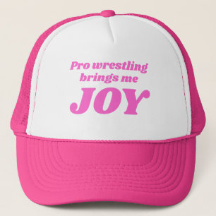 Pro Wrestling me trae sombrero de camionero de ale