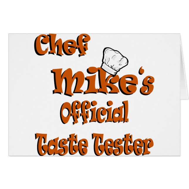 Probador de gusto del chef Mike (Anverso (Horizontal))