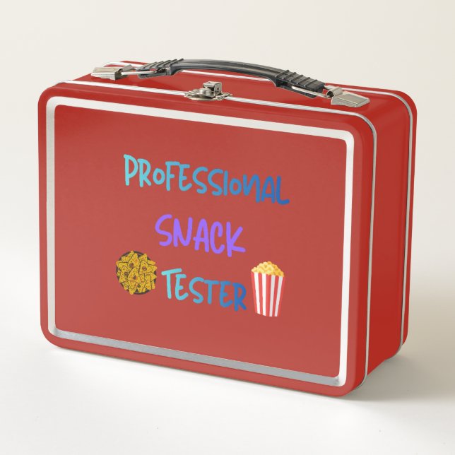 Probador de Snacks Profesional para Niños Divertid (Anverso)