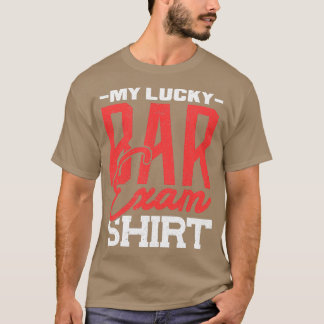 Probando mi Barman de camiseta de examen de bar af