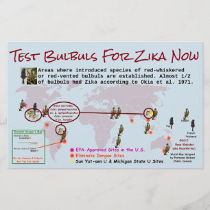 Probar Bulbuls Para Zika Volante De 2 Lados por Ro
