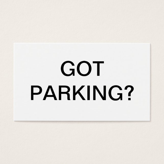 Problema de estacionamiento (Frente)