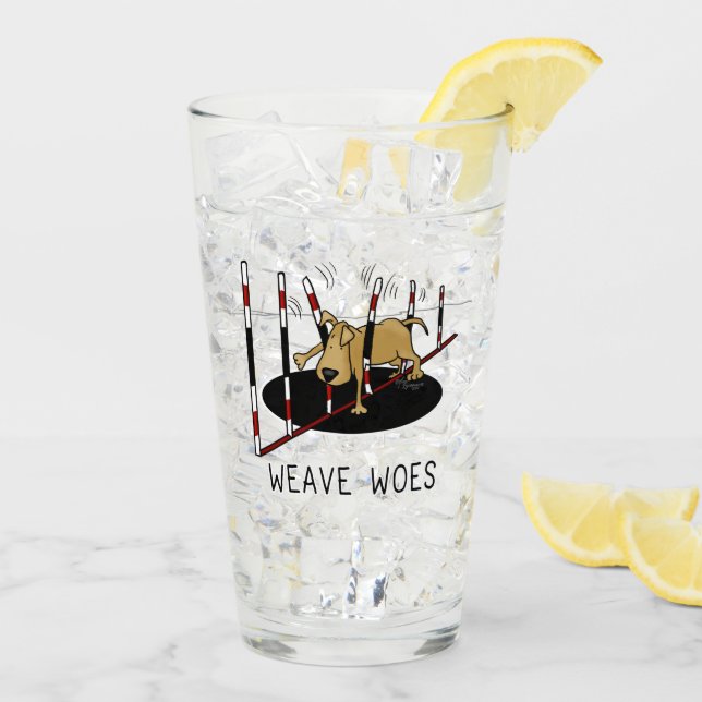 Problemas de tejido - ágiles oops de perro atorado (Reverso (hielo))