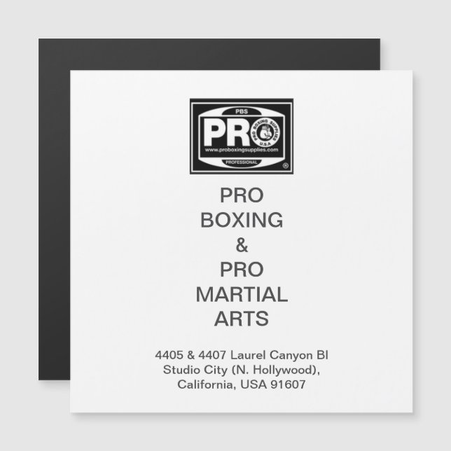 PROBOXACIÓN Y PROMARTIALARTS (Anverso/Reverso)