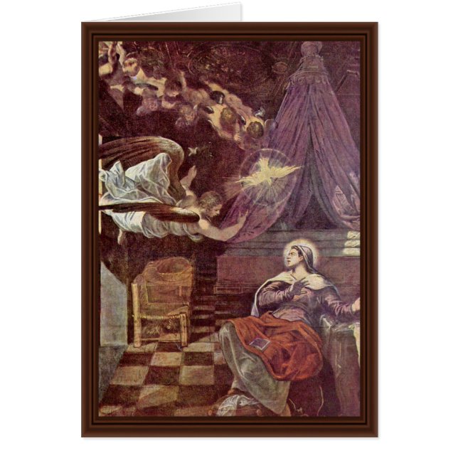 Proclamación de Tintoretto Jacopo (la mejor (Frente)