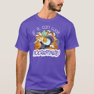 Procrastine - la camiseta de los hombres de los