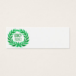 Producto bio Agua verde Granja de alimentos fresco